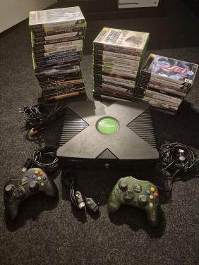 Xbox original met games