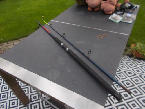 PAVERO tweedelige boothengel, lengte 240 cm w.g. 250 gram