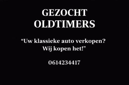 Gezocht oldtimers Mercedes Porsche Mg Triumph Fiat Alfa Vw Peugeot