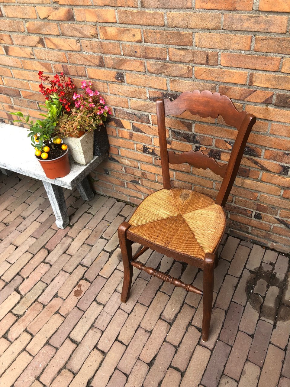 Leuk oude stoel.