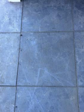 Hardsteen tegels 60x60x3 Grijs.