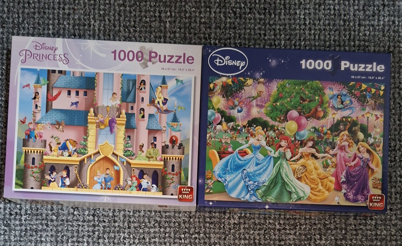 King puzzels 1000 stukjes