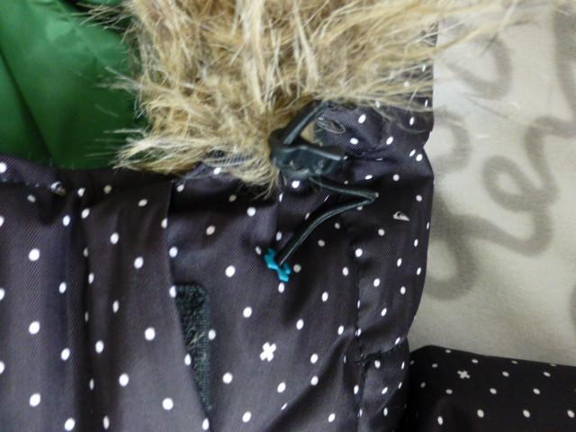 Ski-jas Quiksilver Snowboard, 80% dons, 20% veren