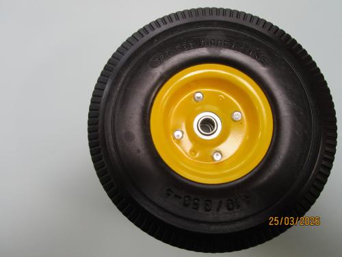 Kruiwagenwiel massief