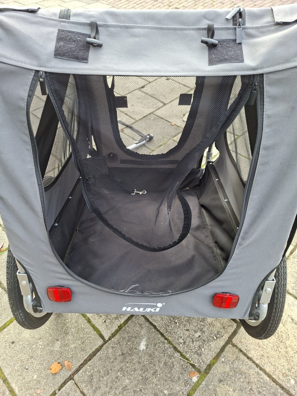 Fietskar voor hond van Hauki