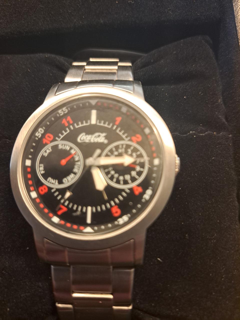 Coca-Cola heren horloge