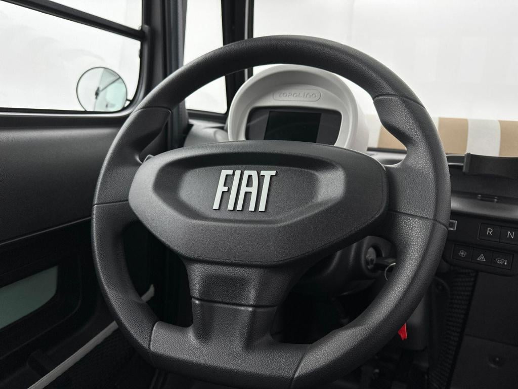 Fiat Topolino | led verlichting | panorama dak | smartphone houder | gratis