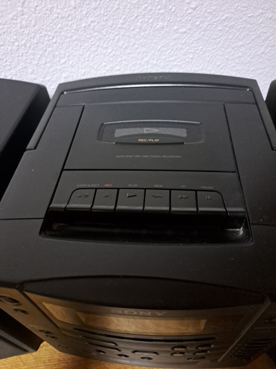 Stereotoren met cassette deck