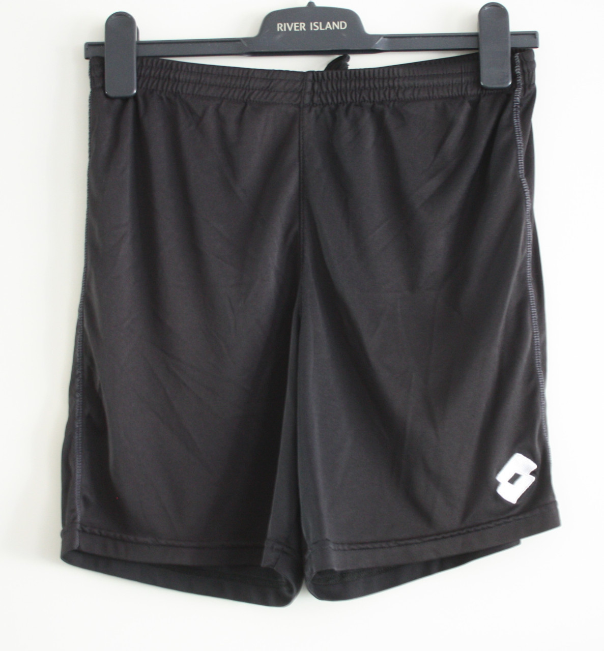 Zwarte korte sport broek maat 164