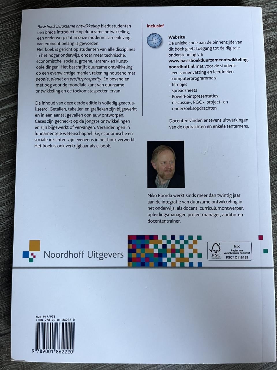Basisboek Duurzame ontwikkeling