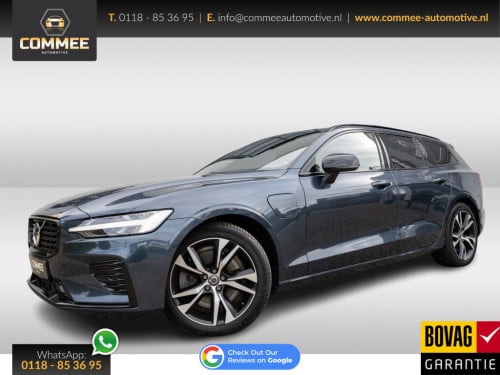 Volvo V60 2.0 t6 plug-in hybrid awd plus dark ✅leer✅cam✅cc✅wint.pakk.