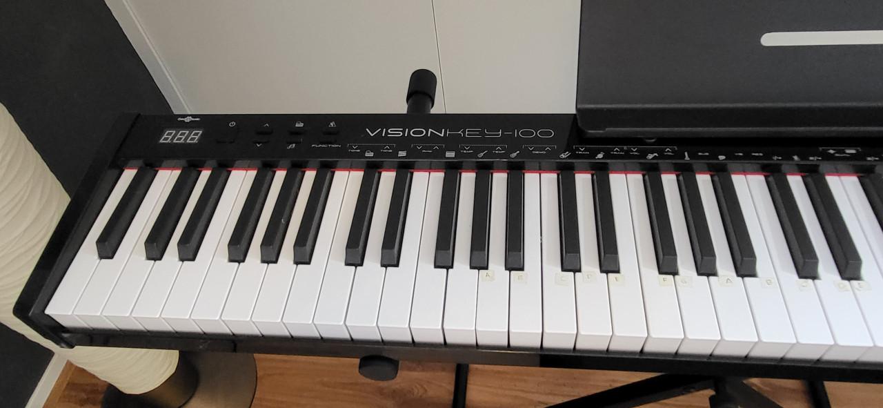 VISIONKEY-100 digitale keyboardpiano met Bluetooth
