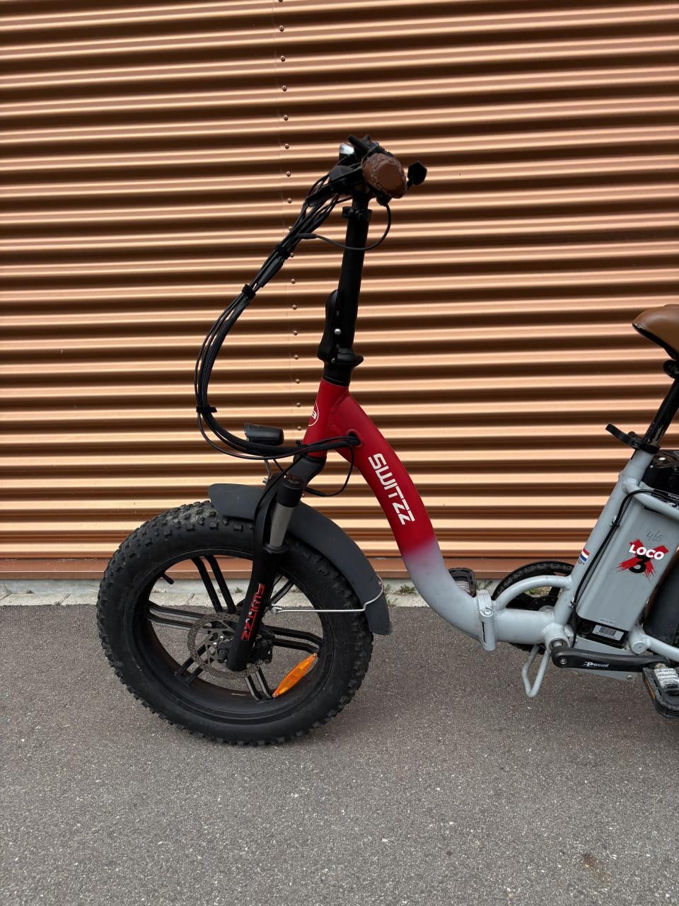 Switzz elektrische vouwfiets/fatbike