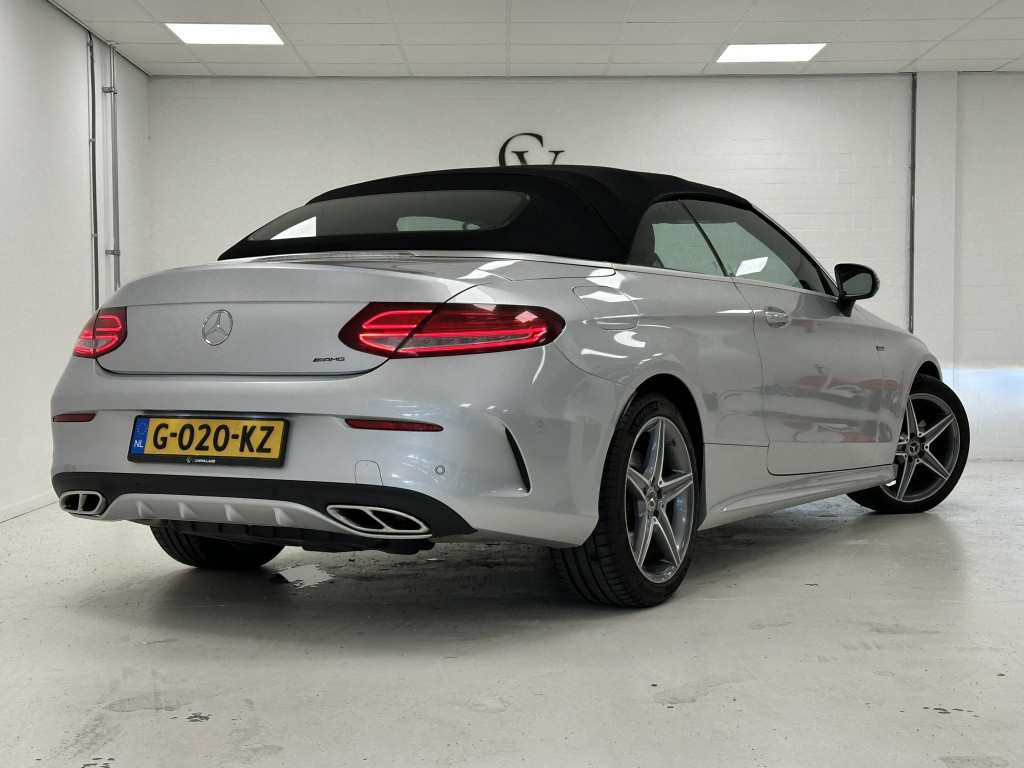 Mercedes-Benz C-Klasse cabrio 200 amg line 230pk | trekhaak | airscarf | 18