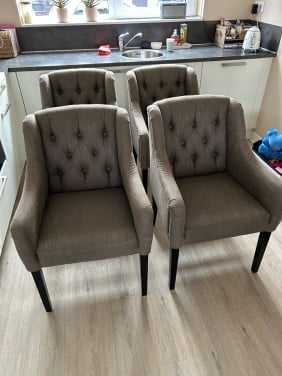 Bocx Interiors | 4 eetkamer stoelen