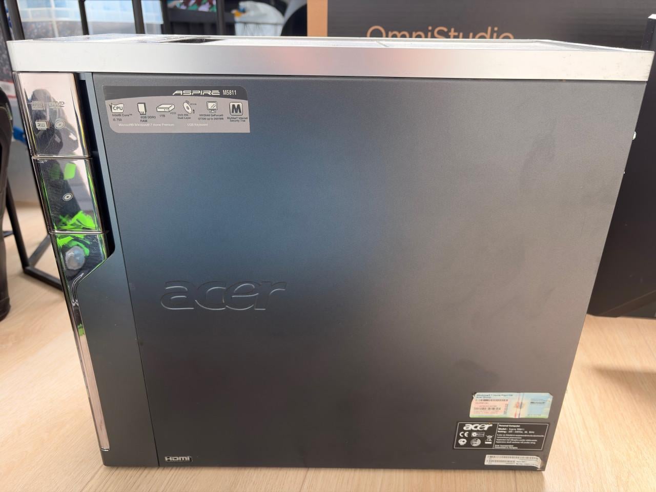 Acer pc met monitor