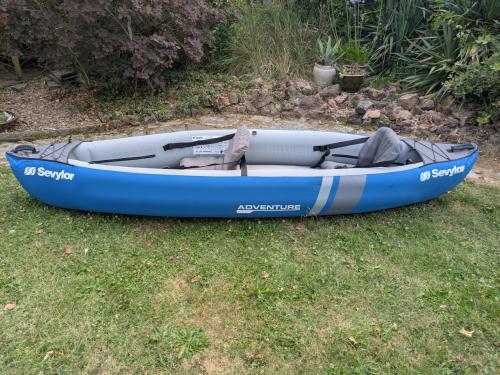 Sevylor Adventure kayak opblaasbaar.
