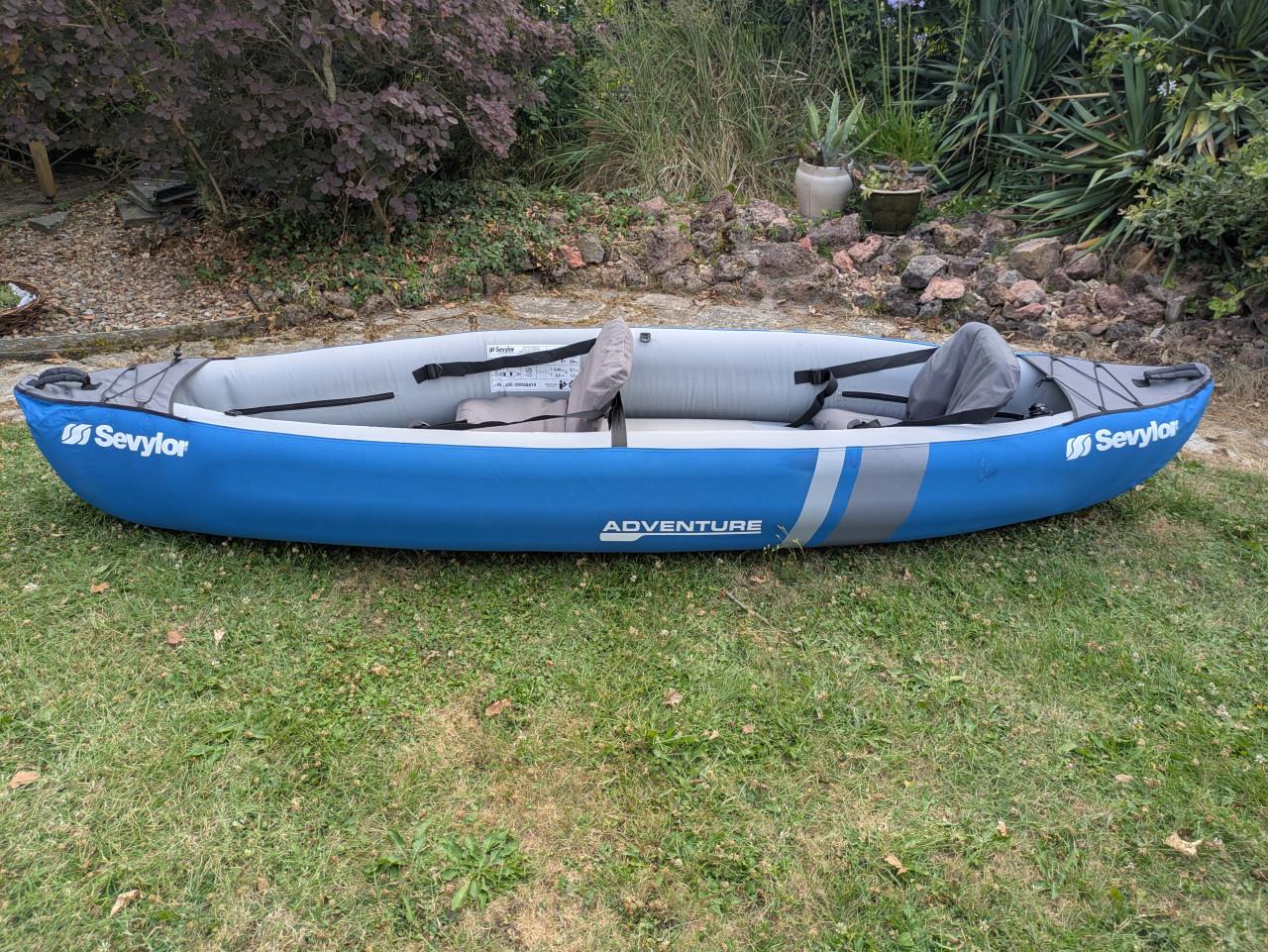Sevylor Adventure kayak opblaasbaar.