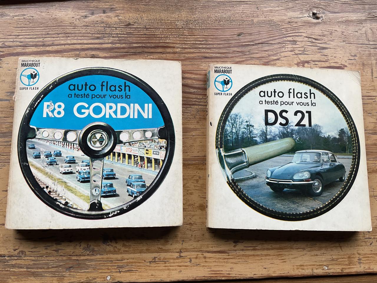 Renault 8 Gordini , DS 21 boekjes