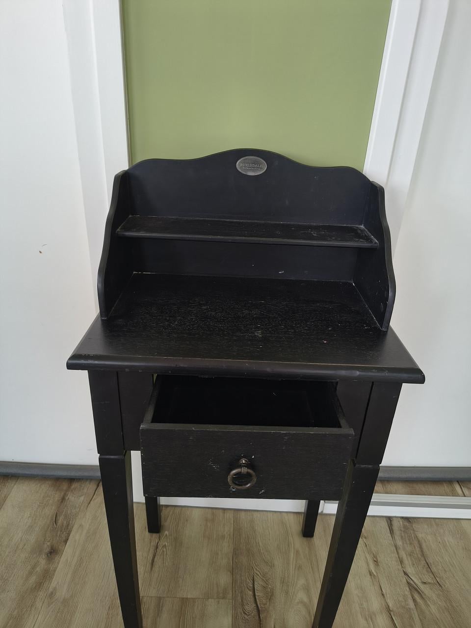 Prachtige zwarte haltafel halkast Riverdale hall table black