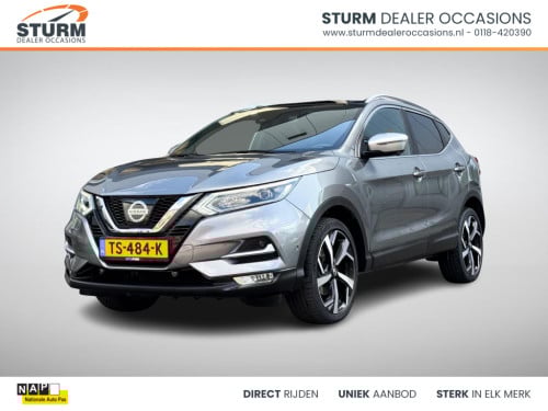 Nissan Qashqai 1.2 tekna + trekhaak, bose audio + nappa leder