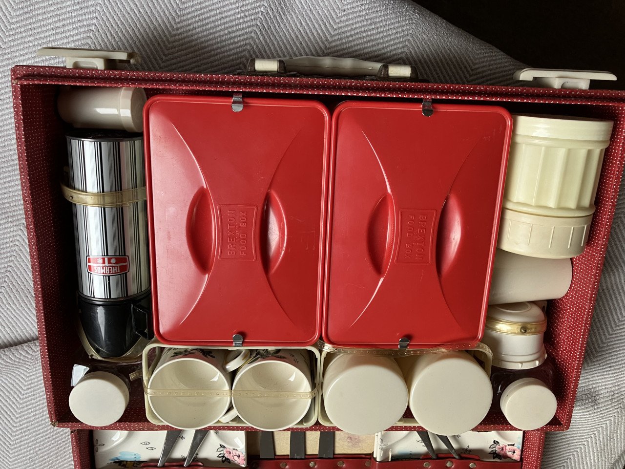 Picknickkoffer voor oldtimer