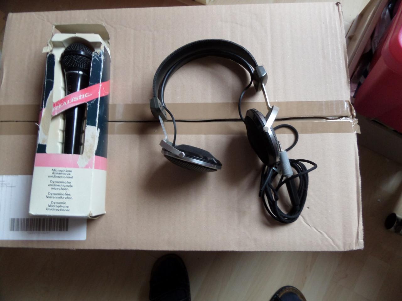 Microfoon    en Hoofdtelefoon