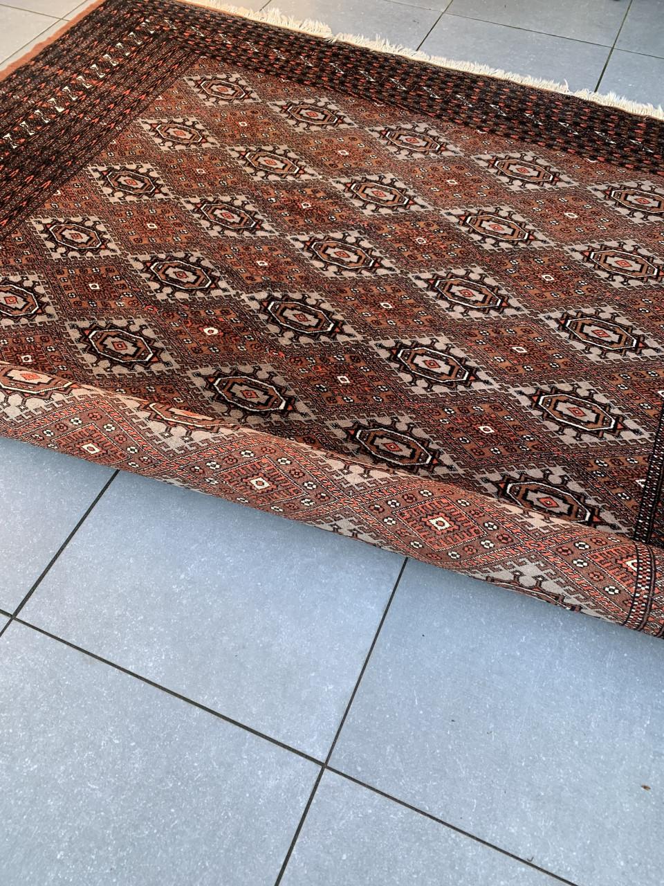 ✨Schitterend Sfeervol Groot Handgeknoopt Vintage Vloerkleed✨