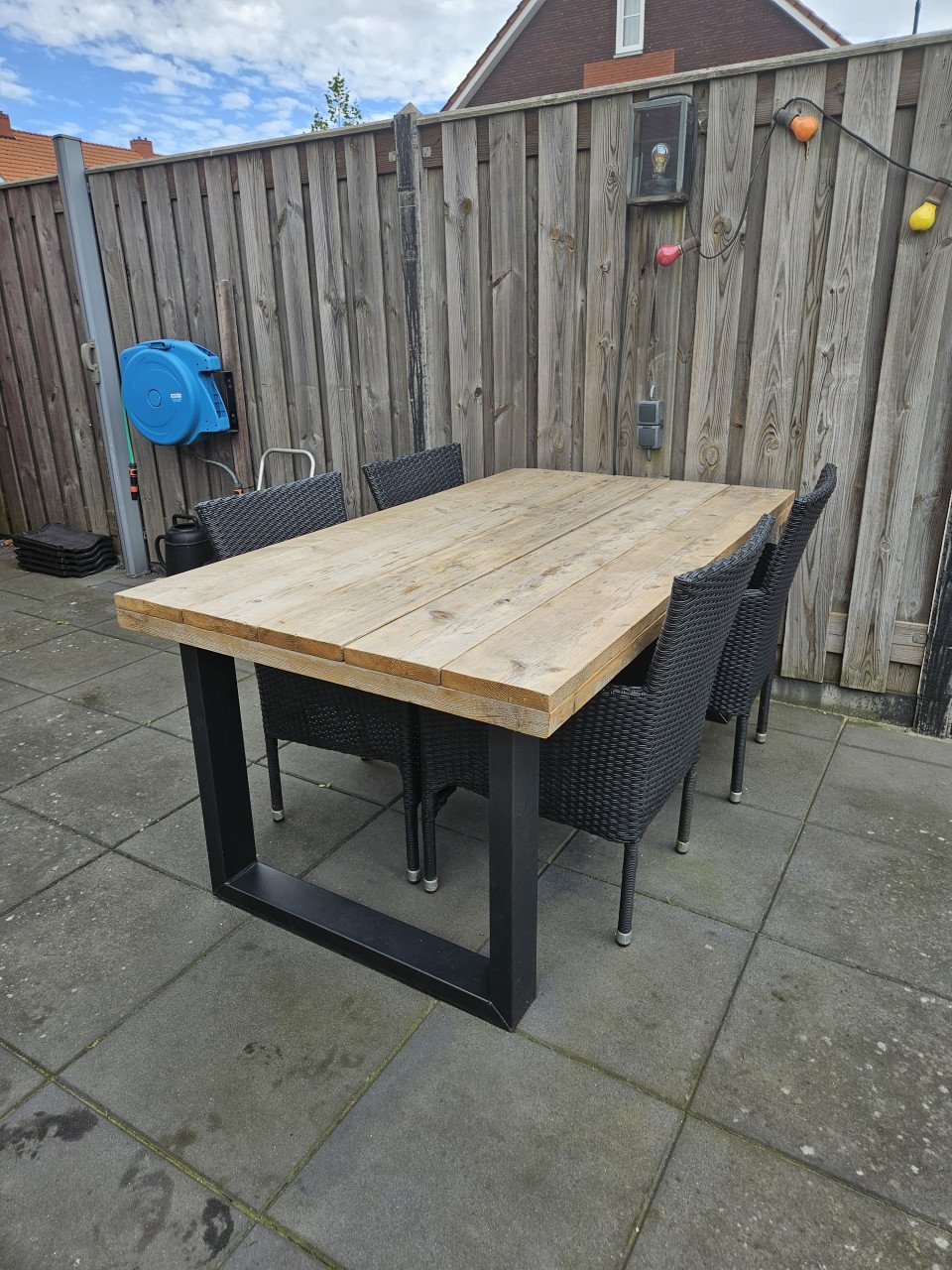 Houten tafel