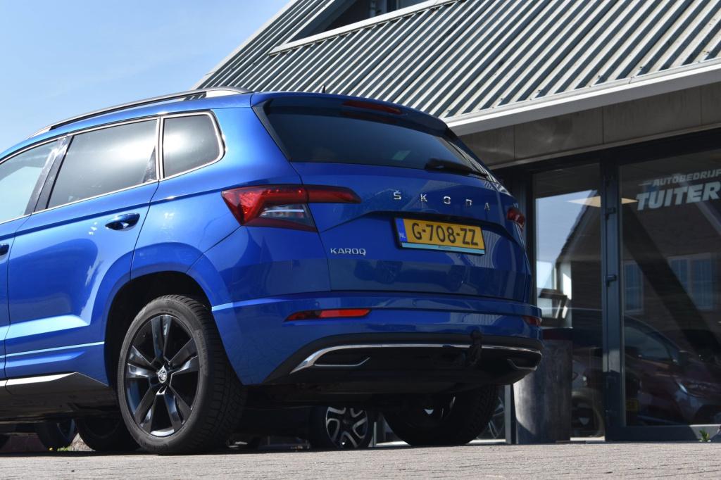 Skoda Karoq 1.5 tsi act sportline | trekhaak | canton | adaptieve cruise co