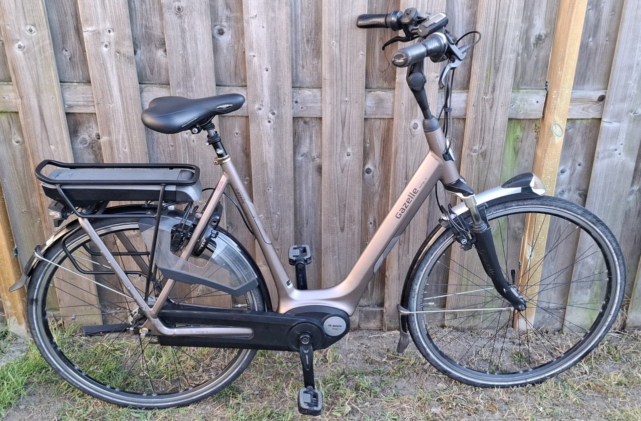 Gazelle Orange C8 HMB Bosch elektrische fiets 400Wh 61cm