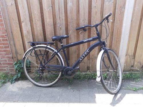 Super Lage heren / Jongensfiets ALTEC 28inch 47 cm frame - zwart