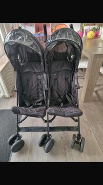 Dubbele kinderwagen