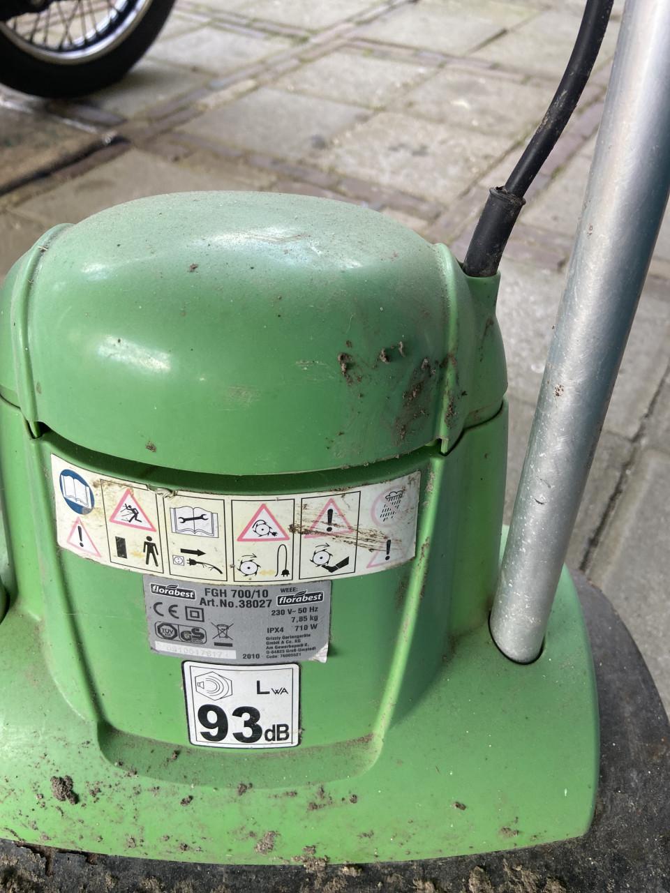 Elektronische tuinfreesje