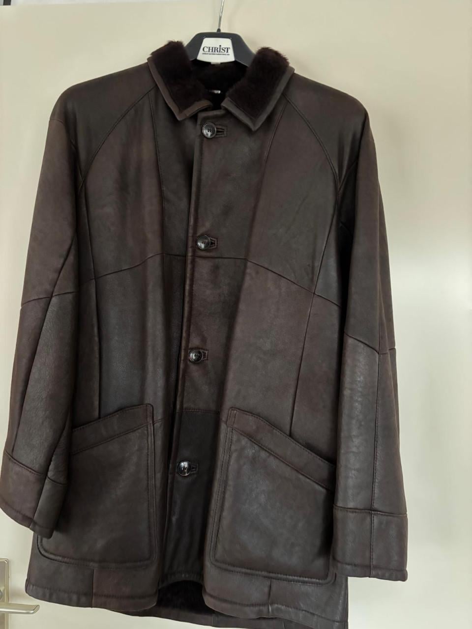 Nieuwe zachte leren jas
