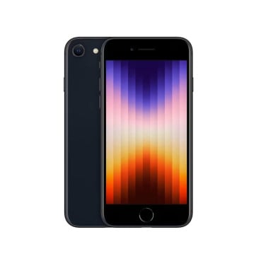 Refurbished Apple iPhone SE 3 | 2022 Model | 64 GB | Zwart | Met Garantie!