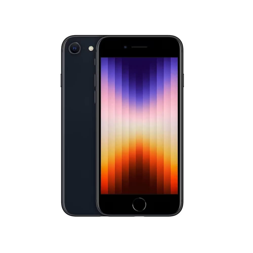 Refurbished Apple iPhone SE 3 | 2022 Model | 64 GB | Zwart | Met Garantie!