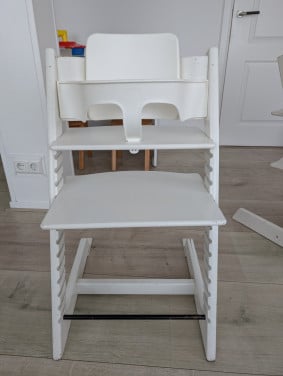 Witte Tripp Trapp van Stokke