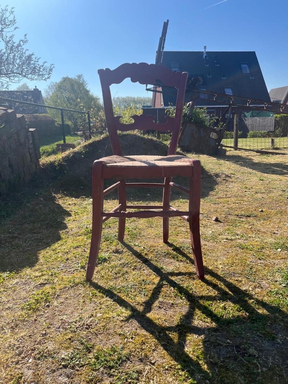 Biedermeier stoel, antiek