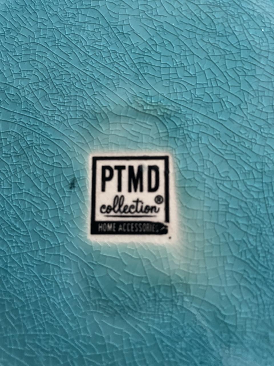 6 turqoise Borden merk PTM