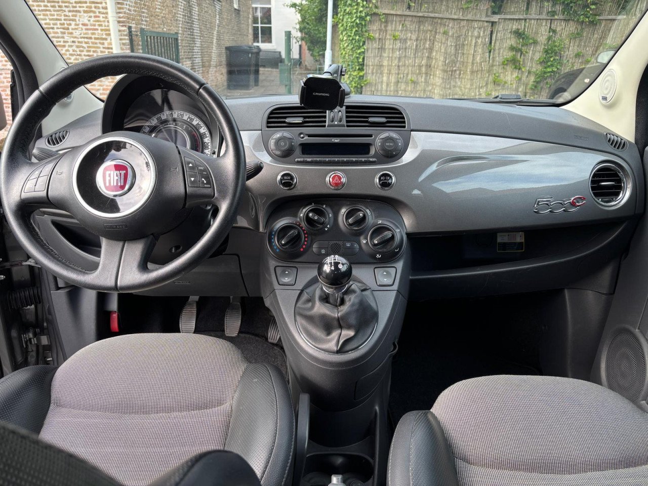 Fiat 500c grijs MOET NU WEG