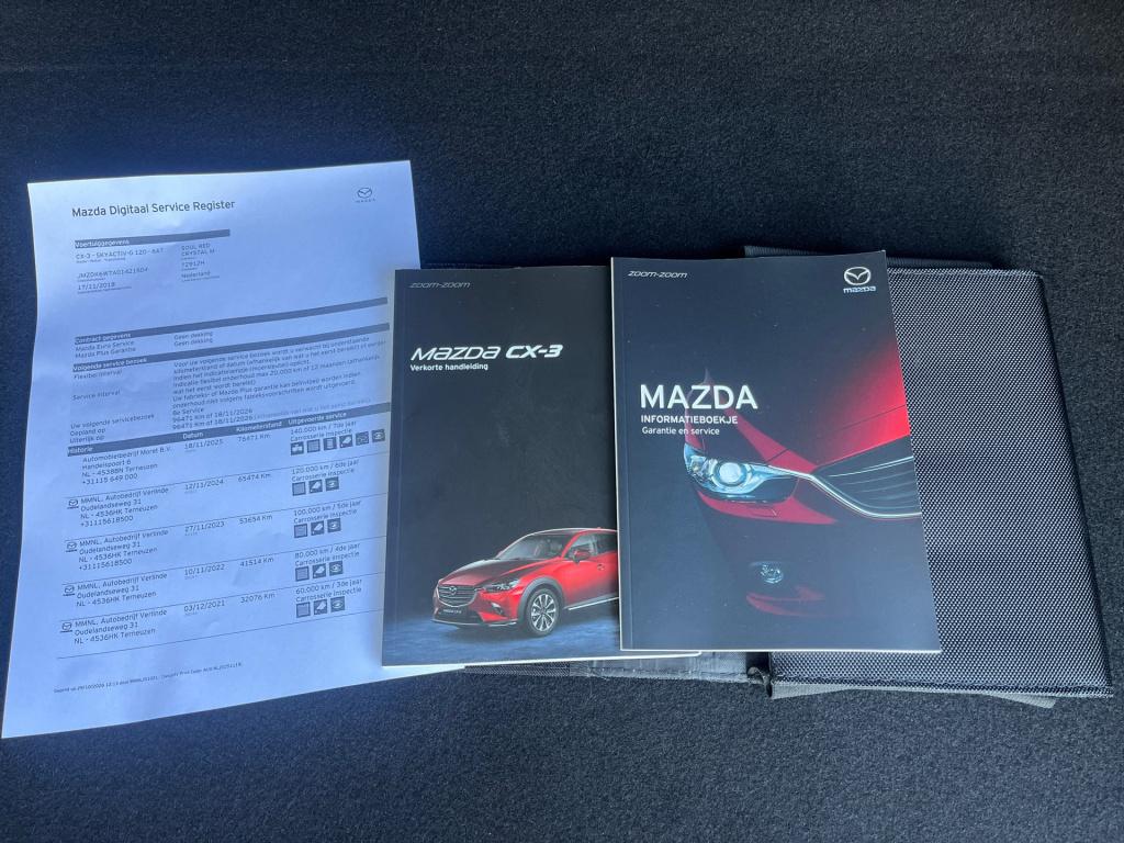 Mazda Cx-3 2.0 skyactiv-g 120 gt-m|bose|leer|trekhaak|rijklaar