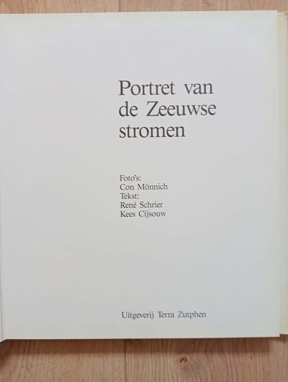 Portret van de Zeeuwse stromen