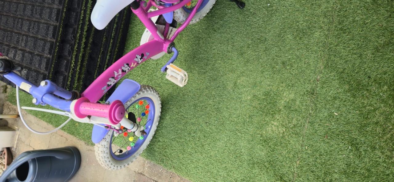Minnie mouse fiets 14inch