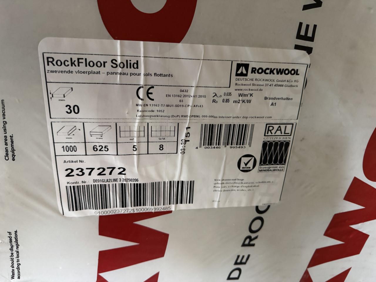 Rockfloor solid heel pak + 1 (5,6 m2) nieuw