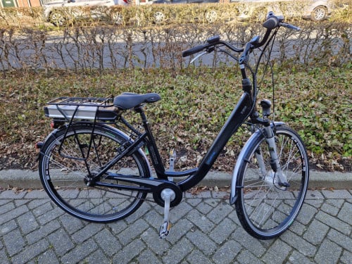 Zo goed als nieuwe Curtis elektrische fiets