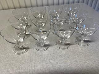 Glasservies Val Saint Lambert