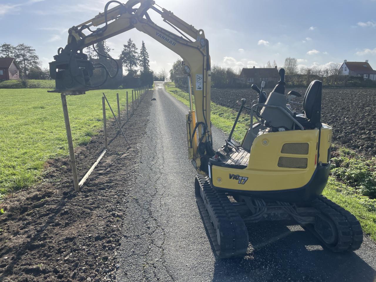 Minigraver werkzaamheden