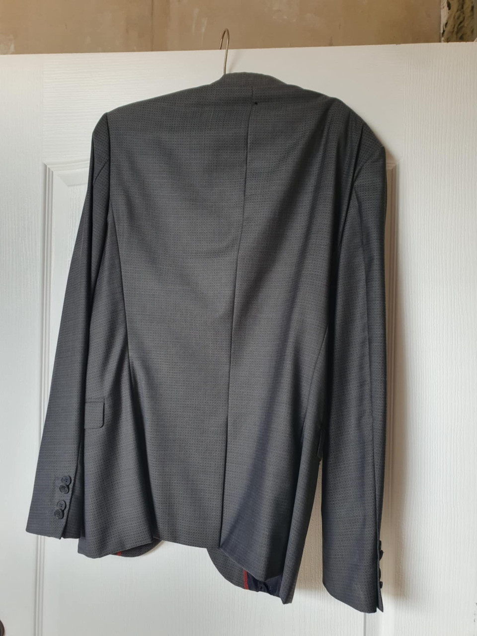 Donkergrijs Hugo Boss colbert maat 46