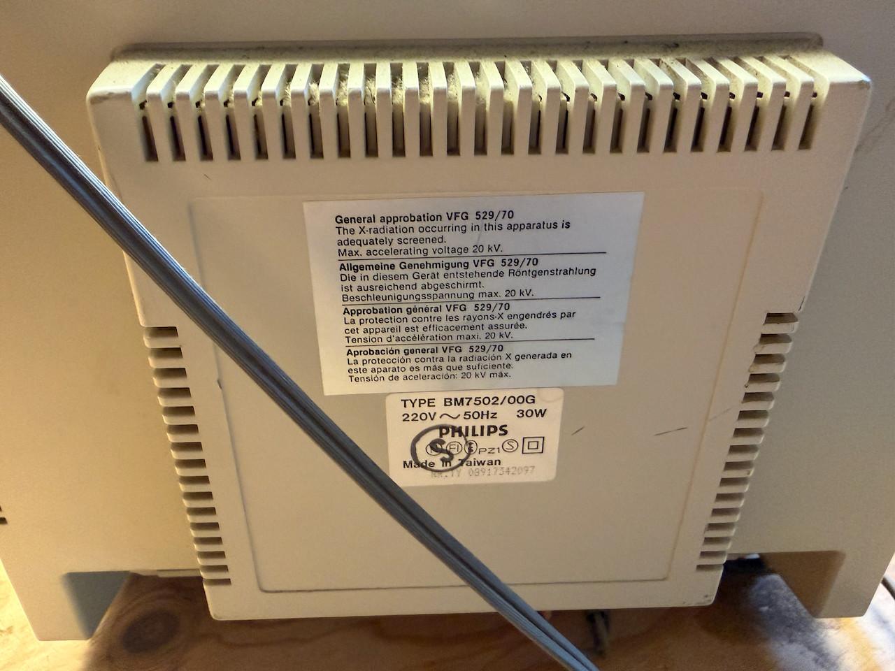 Monitor voor bijvoorbeeld MSX-computer